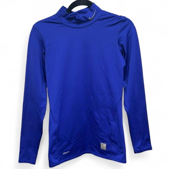 Nike Tops - Nike Blue Long Sleeve Dri-Fit Athletic Top